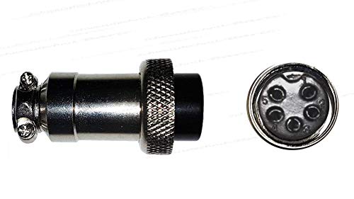 GX16-5 5 Pin 16mm Stecker Buchse Steckverbinder Anschlusstecker Microphone von Baric