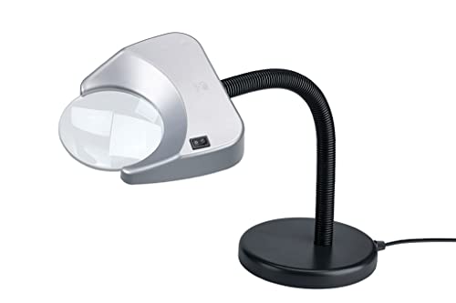 Schweizer Lupenleuchte Tech-Line LED TISCHFUSS 4500K, 2x/Ø120mm, bikonvex, Tischfuß Schweizer Lupenleuchte Tech-Line LED TISCHFUSS 4500K, 2x/Ø120mm, bikonvex, Tischfuß von Schweizer