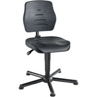 meychair Arbeitsdrehstuhl Workster Komplex XXL, bis 170 kg belastbar, Stahlbasis, Bodengleiter von meychair