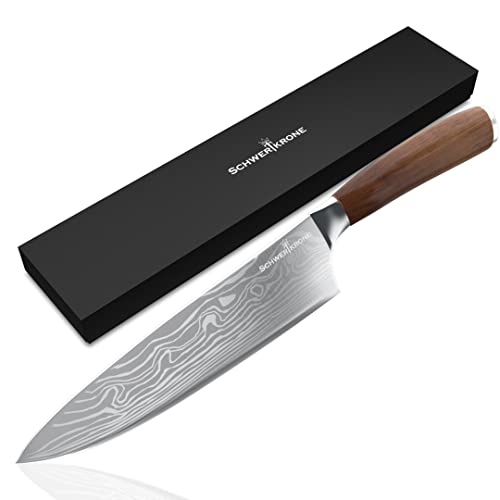 Schwertkrone Kochmesser Chefmesser Walnussgriff Küchenmesser mit Handabzug Made in Germany Schwertkrone Kochmesser Chefmesser Walnussgriff Küchenmesser mit Handabzug Made in Germany von Schwertkrone