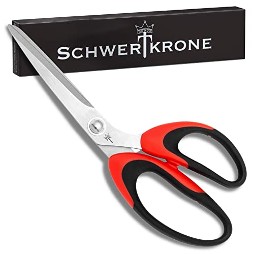 Schwertkrone Schere Universalschere Haushaltsschere Papierschere Nähschere Büroschere Stickschere (Universalschere 8" - 20 cm) von Schwertkrone