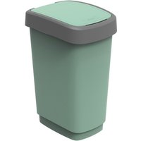 rothopro Abfalleimer TWIST Art, 25 l, grün von rothopro