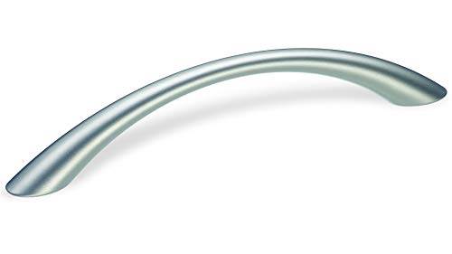 Schwinn Design-Segmentbogengriff Brandenburg, Zamak verchromt matt, 162 mm x 30 mm x 15 mm, LA 128 mm, 5051819 von Schwinn