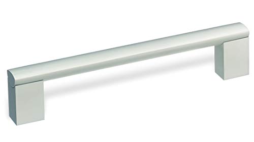 Schwinn Design-Stangengriff Schwarzenbek, Aluminium silber eloxiert, 204 mm x 36 mm x 16 mm, LA 192 mm, 5052003 von Schwinn