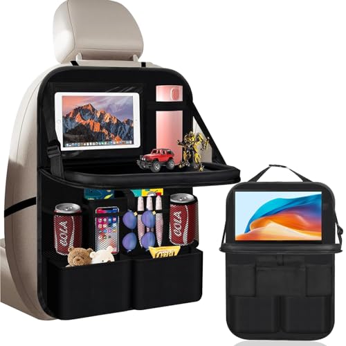 Auto Organizer, 1 Stück Kinder Auto Aufbewahrungstasche mit Faltbar Tisch, mit 11 Sack, Rücksitz Organizer mit Tablet/Telefon Aufbewahrung, Autositze Zubehör Rückenlehnen Utensilientaschen Schwarz Auto Organizer, 1 Stück Kinder Auto Aufbewahrungstasche mit Faltbar Tisch, mit 11 Sack, Rücksitz Organizer mit Tablet/Telefon Aufbewahrung, Autositze Zubehör Rückenlehnen Utensilientaschen Schwarz von SciFiVisi