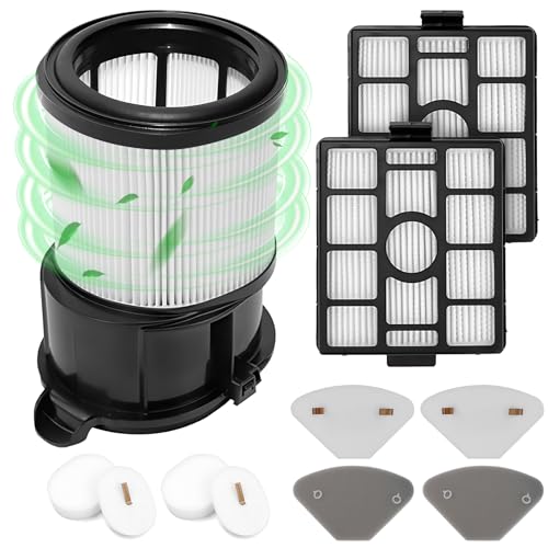 Staubsaugerfilterset mit Filterelement, runde Filterwatte*2 Sets, quadratisches Filterelement*2 Sets, dreieckige Filterwatte*2 Sets Staubsaugerfilterset mit Filterelement, runde Filterwatte*2 Sets, quadratisches Filterelement*2 Sets, dreieckige Filterwatte*2 Sets von SciFiVisi