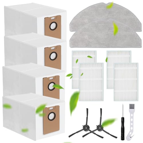 Scienraise Ersatzteile für Tapo RV20 Max, RV20 Max Plus, RV30 Max, RV30 Max Plus Saugroboter– enthält 4 Staubbeutel, 4 Filter, 2 Seitenbürsten, 2 Wischtücher Scienraise Ersatzteile für Tapo RV20 Max, RV20 Max Plus, RV30 Max, RV30 Max Plus Saugroboter– enthält 4 Staubbeutel, 4 Filter, 2 Seitenbürsten, 2 Wischtücher von Scienraise