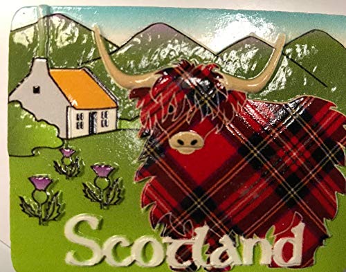 FANCYTHAT and SCIFI PLANET Scotland Highland Cow Fridge Magnet FANCYTHAT and SCIFI PLANET Scotland Highland Cow Fridge Magnet von Scifi Planet