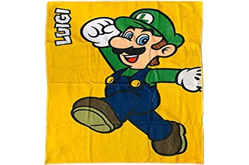 Scificollector Super Mario Handtuch – Luigi (kein Badetuch), Maße: 80 x 50 cm von Nintendo