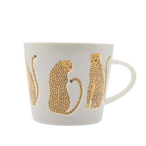 Scion Standard-Tasse, 350 ml, Lionel Leopard, Grau von Scion