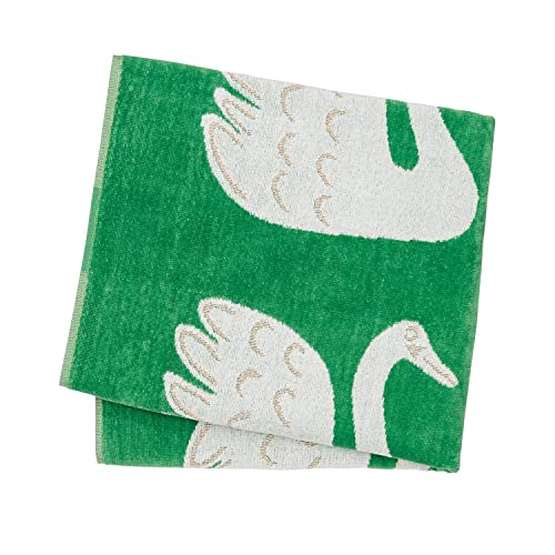 Scion Swam Swan Handtücher, Minzblatt, Grün von Scion