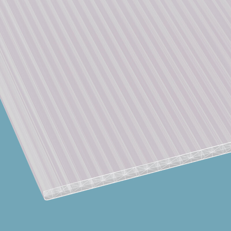 Polycarbonat Stegplatte | X-Struktur IQ-Relax | 16 mm | Breite 980 mm | opal-weiß/perlmutt Polycarbonat Stegplatte | X-Struktur IQ-Relax | 16 mm | Breite 980 mm | opal-weiß/perlmutt von Scobalit