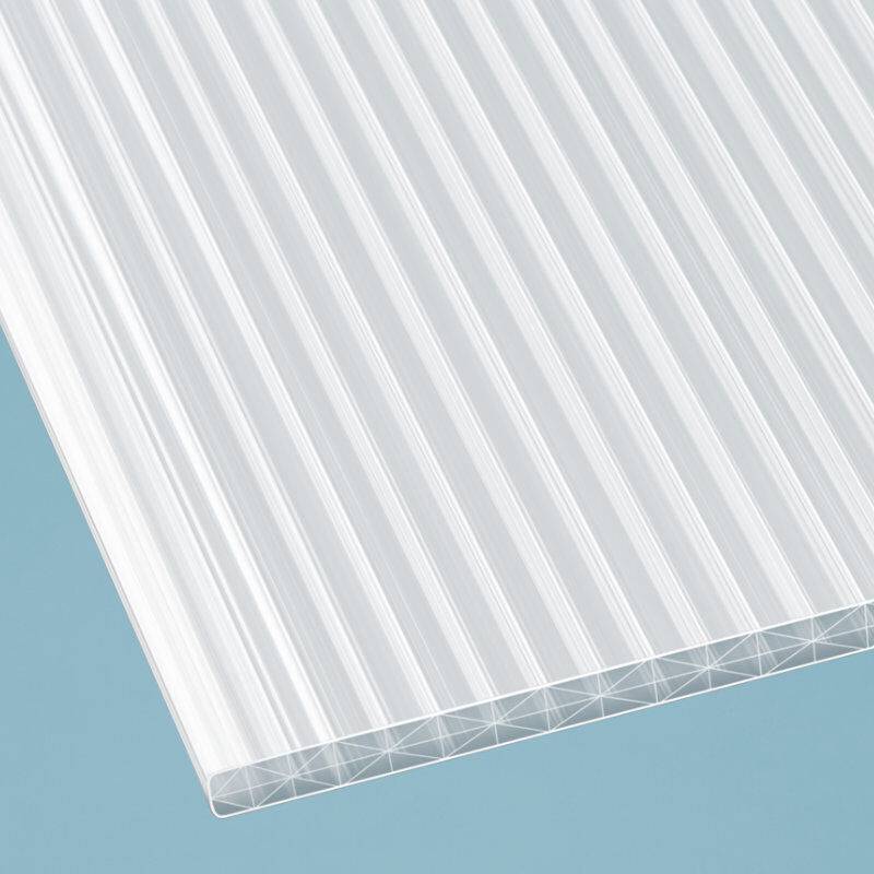 Polycarbonat Stegplatte | X16 5-Fach | 16 mm | Breite 1200 mm | opal-weiß von Scobalit