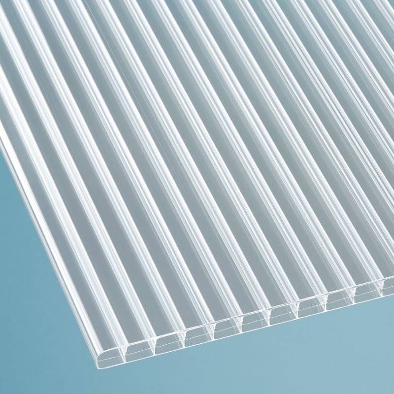 Polycarbonat Stegplatte | blueline | 16 mm | Breite 980 mm | glasklar von Scobalit