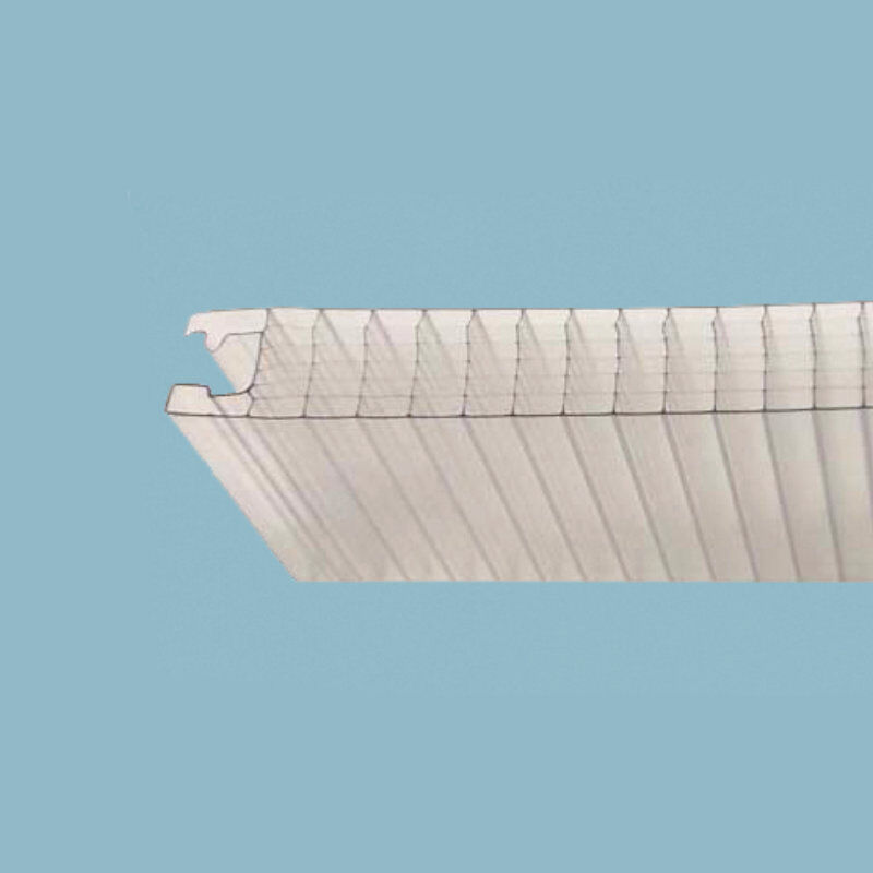 Polycarbonat Stegsiebenfachplatte | Clickpaneel | Thermo | 40 mm | Breite 500 mm | satiniert | glasklar Polycarbonat Stegsiebenfachplatte | Clickpaneel | Thermo | 40 mm | Breite 500 mm | satiniert | glasklar von Scobalit