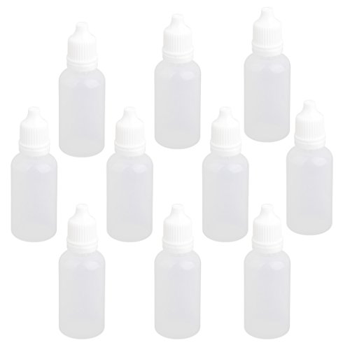 10 Stück 20 ml Plastikflaschen leer Tropfflaschen komprimierbar für Augentropfen Labor Flüssigkeit von Sconosciuto