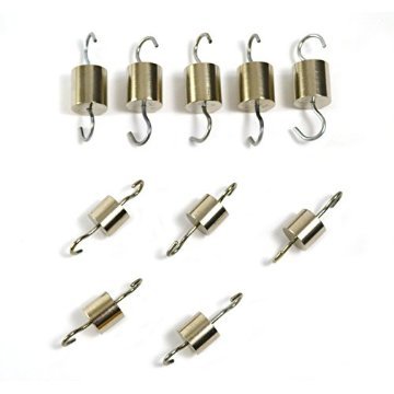 Asico Labs Brass Cylinder Hooked Weight - (5) 50g Gewicht (5) 25g von Sconosciuto