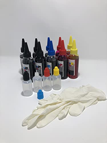 Tintenpatrone für Drucker Epson Stylus Office 4 Farben 1 Liter insgesamt Ladekabel für Patronen-T1291 – 1292 – 1293 – 1294 und CISS in kontinuierlichen ASR-Patronen Tanks in kontinuierlichen speziell für Drucker: Epson Stylus Office B42WD BX305 F BX305FW BX305FW Plus BX320FW BX525WD BX535WD BX625 fwdbx630fw BX635FWD bx25fwd BX935FWD, SX235 SX235 W SX420 W SX425 W SX430 W SX435 W SX438 W SX440 W SX445 W SX525WD SX535WD SX620FW WorkForce 525 630 WF-3010DW 3520DWF 3530DTWF 3540DTWF WF-7015 7515 7525 von Sconosciuto
