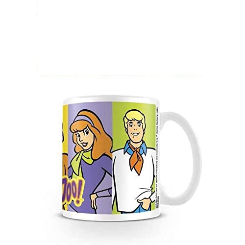 Scooby Doo Characters 11oz/315ml Kaffeetassen, Mehrfarbig, 7.9 x 11 x 9.3 cm von Pyramid International
