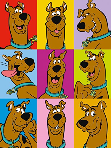 Scooby Doo Leinwanddruck, Mehrfarbig, 60 x 80 cm von Pyramid International