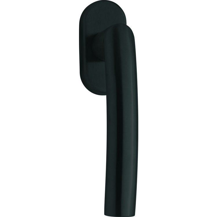 Fenstergriff Form 1003-O Edelstahl matt schwarz von Scoop