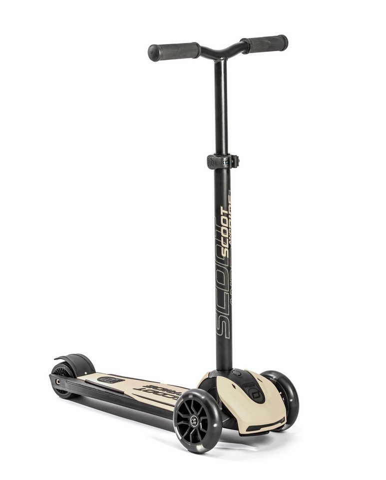 Scoot and Ride Dreiradscooter Scooter Highwaykick 5 LED Ash, 5 LED Ash, Kinderroller ab 5 Jahren in Grau von Scoot and Ride