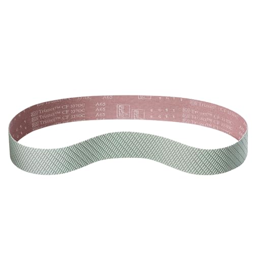 3M Trizact 337DC CF Schleifband für Stahl und Metall | 40 x 760 mm | 1 Stück | Körnung: A160 (P120) von Score Abrasives