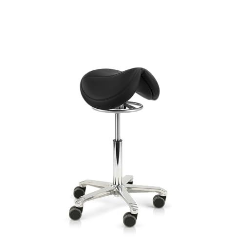 Score Jumper Balance Ergonomischer Sattelhocker – Stamskin Schwarz von Score B.V.