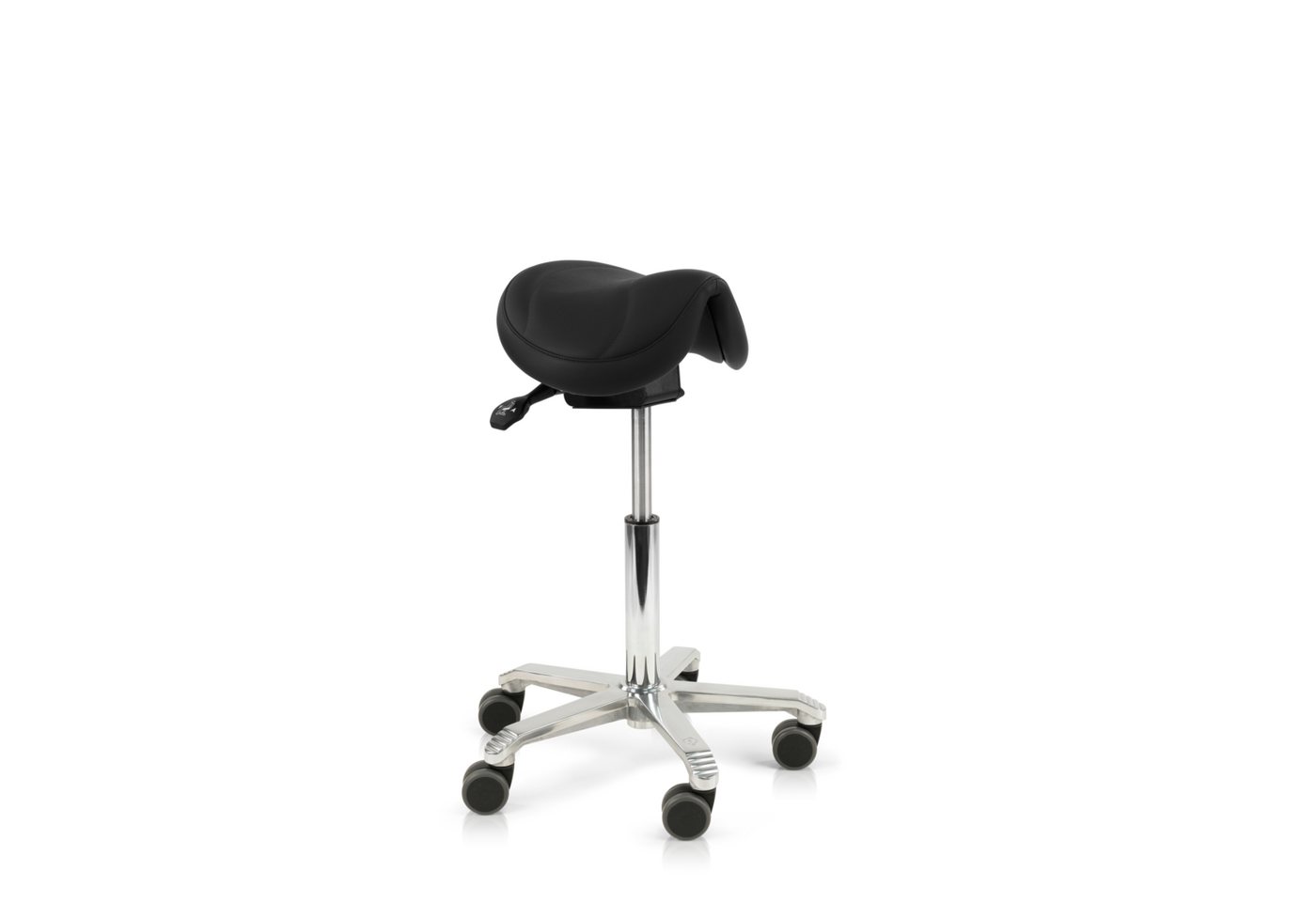 Score Sitzhocker, Score Amazone Ergonomischer Sattelhocker – Stamskin Schwarz von Score