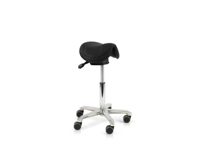 Score Sitzhocker, Score Amazone Ergonomischer Sattelhocker – Stamskin Schwarz von Score