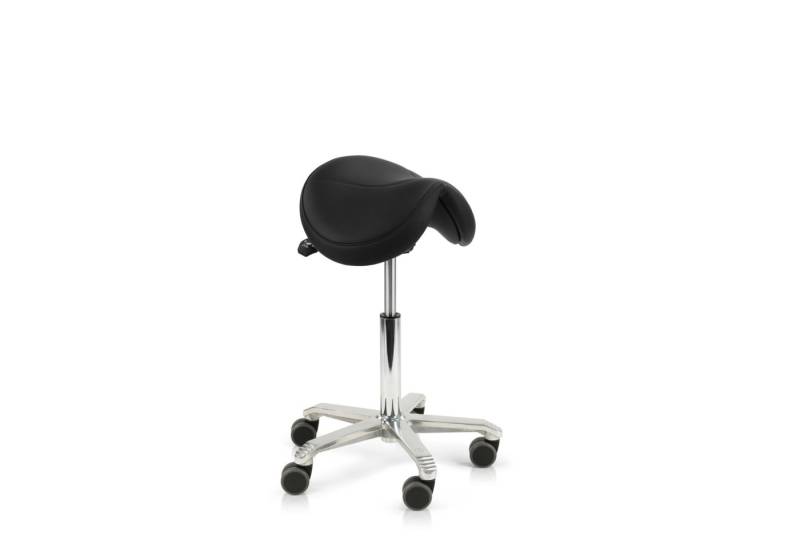 Score Sitzhocker, Score Jumper Ergonomischer Sattelhocker – Stamskin Schwarz von Score
