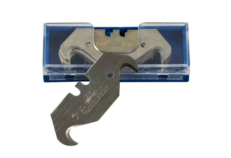 Scorprotect® Cuttermesser Profi Hakenklingen 0,65 mm Klingenstärke, im Spender von Scorprotect®