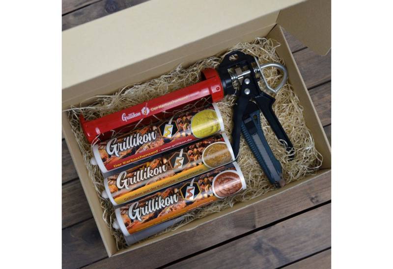 Scorprotect® Skelettpistole Grillikon Geschenkset „Lehrling“ Mix 2 in 300 ml Kartusche von Scorprotect®