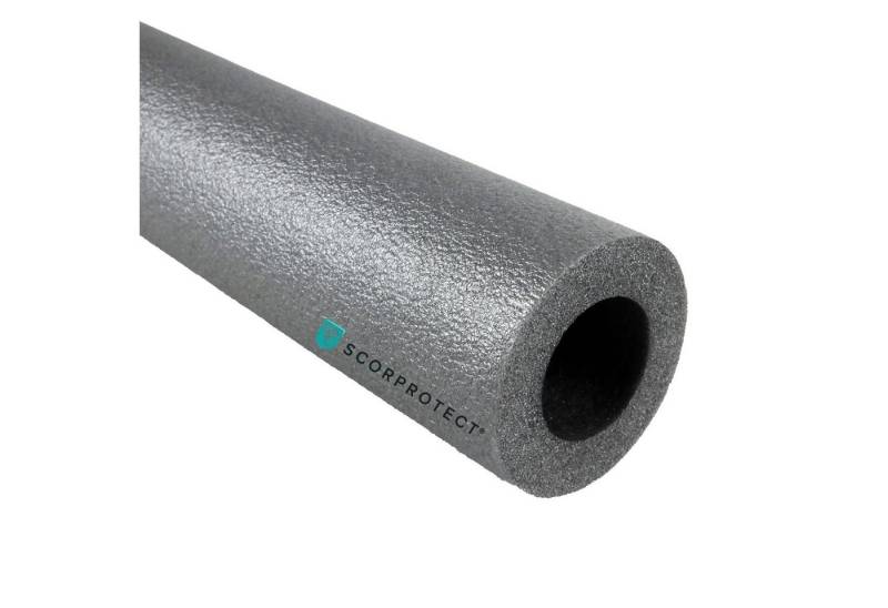 Scorprotect® Steinwolle PE Rohrisolierung angeschlitzt Farbe grau 1 Meter von Scorprotect®
