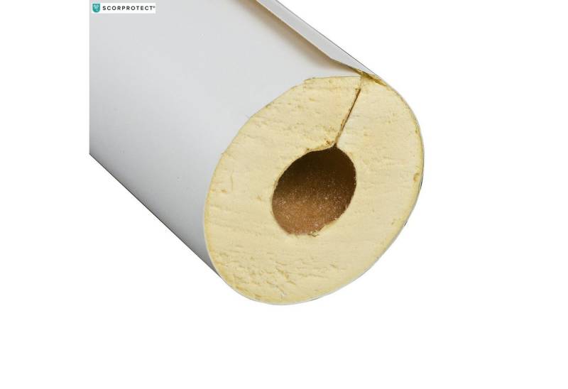 Scorprotect® Steinwolle PUR Isolierung mit PVC-Ummantelung selbstklebend Typ 035 von Scorprotect®