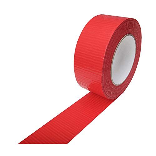 Gewebeklebeband rot Panzertape Gaffaband Panzerband 48 mm x 50 m von Scorprotect