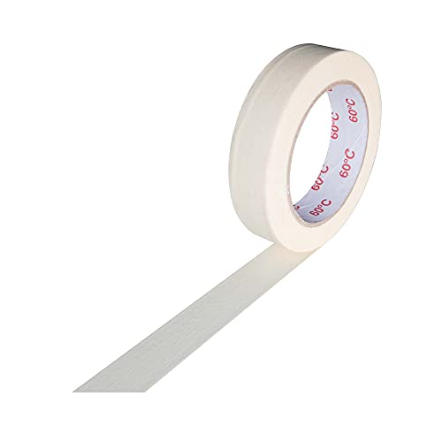 Scorprotect Kreppband Profi Maler-Krepp für den Innenbereich (25 mm x 50 m) von Scorprotect