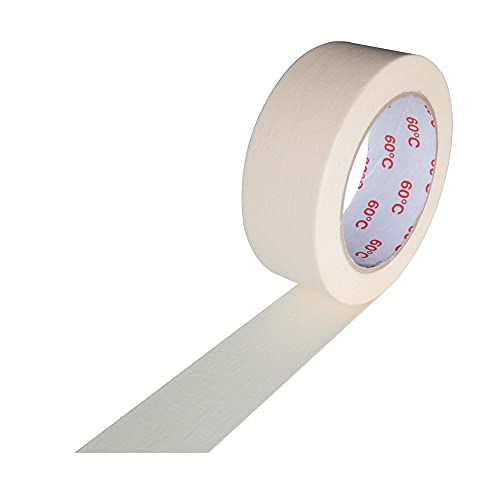 Scorprotect Kreppband Profi Maler-Krepp für den Innenbereich (38 mm x 50 m) von Scorprotect