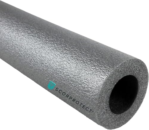 PE Rohrisolierung 1m angeschlitzt 18 x 25 mm Rohraussendurchmesser x Isolierstärke Farbe grau von Scorprotect