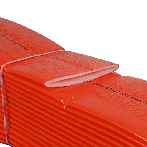 PE Schutzschlauch Isolierung 4 mm rot für Abwasser Ausführung PE Schutzschlauch Abfluss (SCP-PE-S90) von Scorprotect