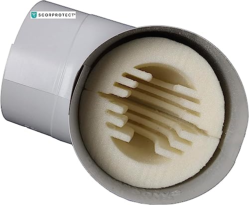 Scorprotect® PUR Rohrbogen mit PVC-Ummantelung 90 Grad für Rohrisolierung / Rohrschale (SCP-PURB1820) von Scorprotect
