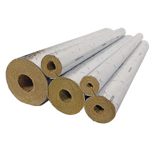 ROCKWOOL® 800 Rohrschale Rohrisolierung Steinwolle 1 m Stange WLG 0,035 (SCP-RS22-30) von Scorprotect