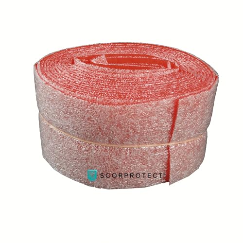 Scorprotect® PE Wickelband Rot mit Dampfsperre in 70 mm (70 mm x 3,6 m nicht selbstklebend) von Scorprotect