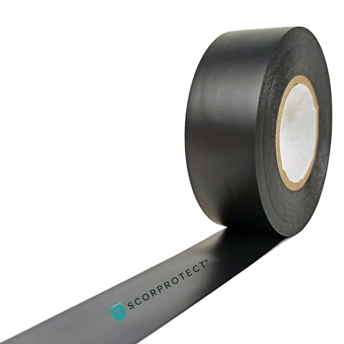 Scorprotect ® PVC Klebeband schwarz 19 mm x 25 m von Scorprotect