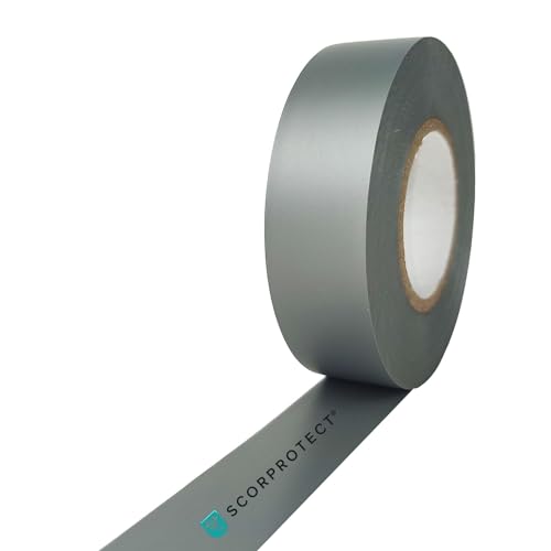 Scorprotect ® PVC Klebeband silber 19 mm x 25 m von Scorprotect