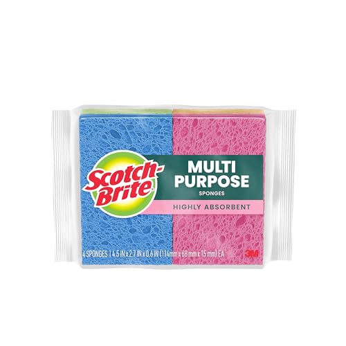 MMSD Scotch-Brite Handy Sponge, Assorted Colors, 40 Sponges von Scotch-Brite