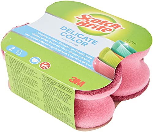 3M Scotch-Brite Comfort Universal Colors Heavv Paket mit 2 Einheiten, Verbundstoff, Mehrfarbig, 0,33 x 0,2300000000000004 x 0,2 cm 3M Scotch-Brite Comfort Universal Colors Heavv Paket mit 2 Einheiten, Verbundstoff, Mehrfarbig, 0,33 x 0,2300000000000004 x 0,2 cm von 3M