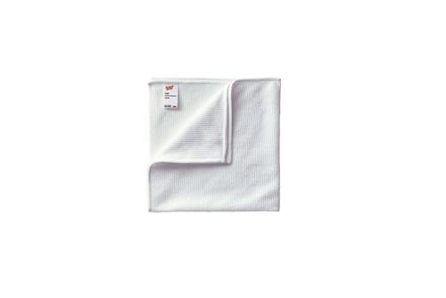 Scotch-Brite Hochleistungstuch 2010, Weiss, 360 mm x 360 mm, 5/Packung, 10 Packung/Karton von Scotch-Brite
