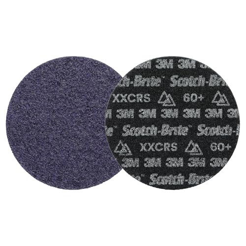 Scotch-Brite Präzisions-Vliesscheibe für höchste Anforderungen, HD-DH, X-Extra Coarse 60+, 127 mm x NH von Scotch-Brite
