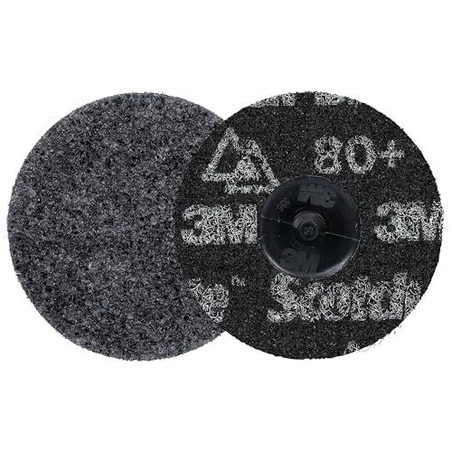 Scotch-Brite Roloc Präzisions-Vliesscheibe Heavy Duty, HD-DR, Extra Coarse 80+, TR, 76 mm Scotch-Brite Roloc Präzisions-Vliesscheibe Heavy Duty, HD-DR, Extra Coarse 80+, TR, 76 mm von Scotch-Brite